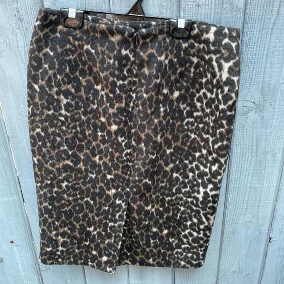 Leopard print pencil skirt - Picture 2 of 3